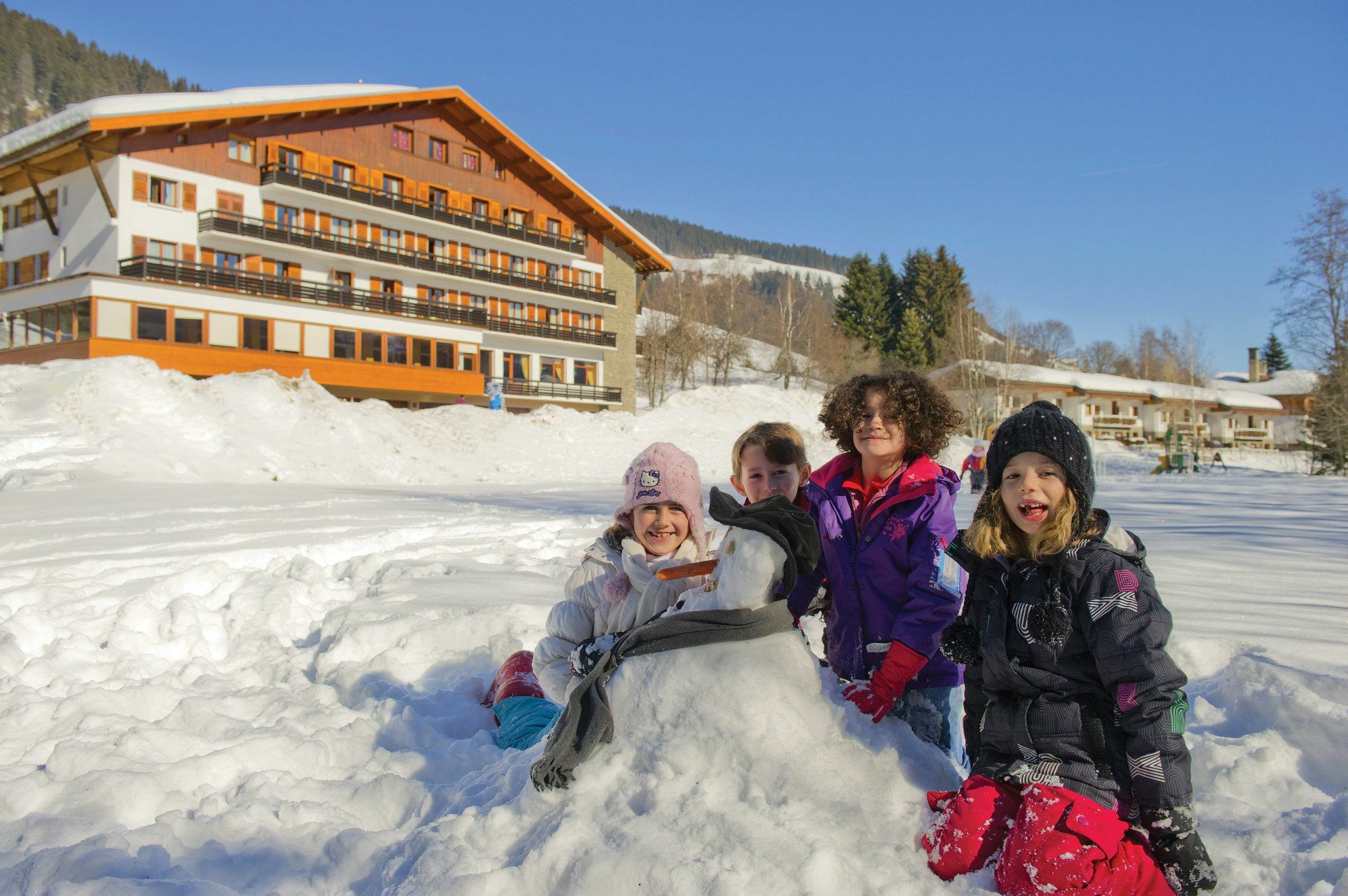 Hotel Vacances Bleues Les Chalets Du Prariand Megeve Exterior photo